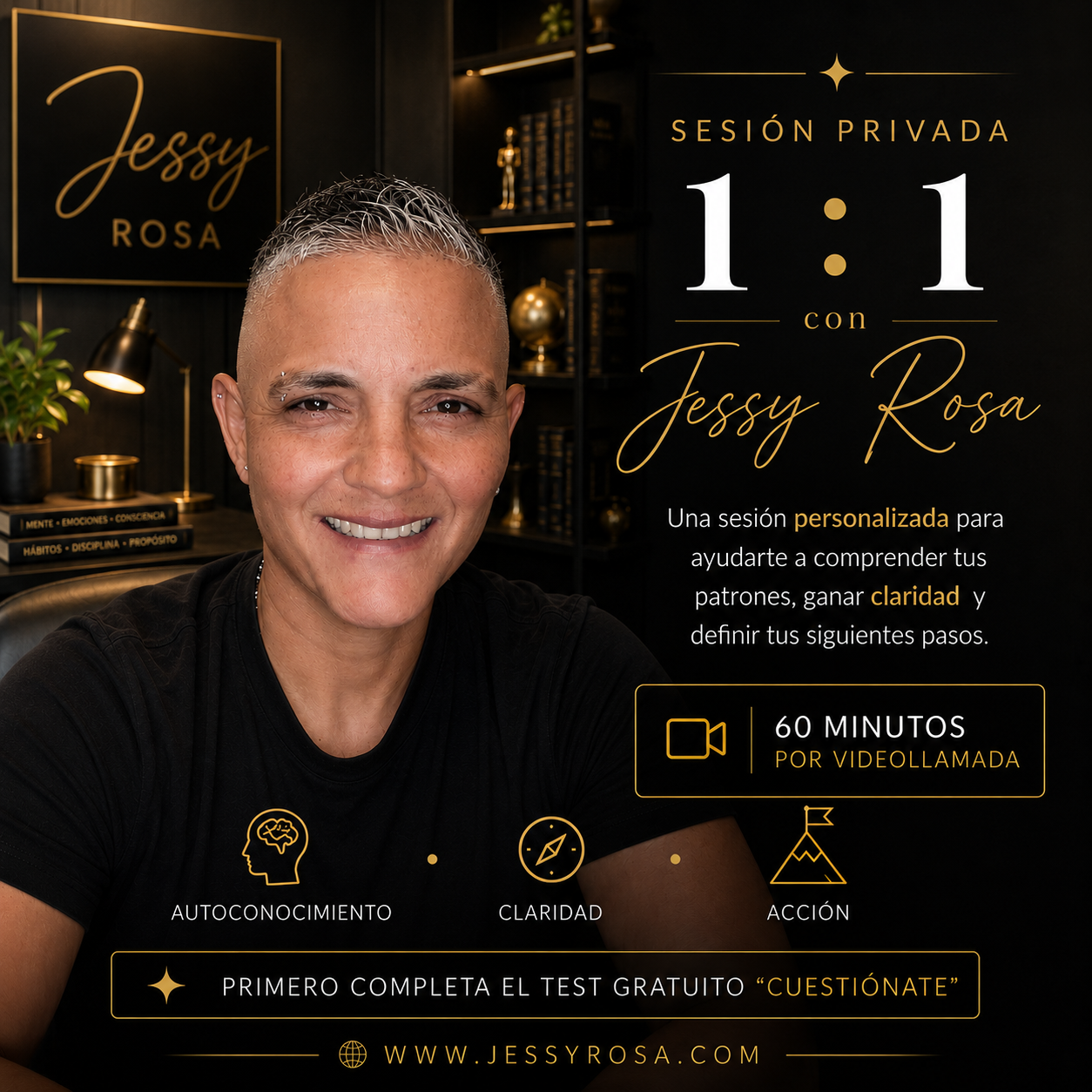 Sesión Privada 1:1 con Jessy Rosa