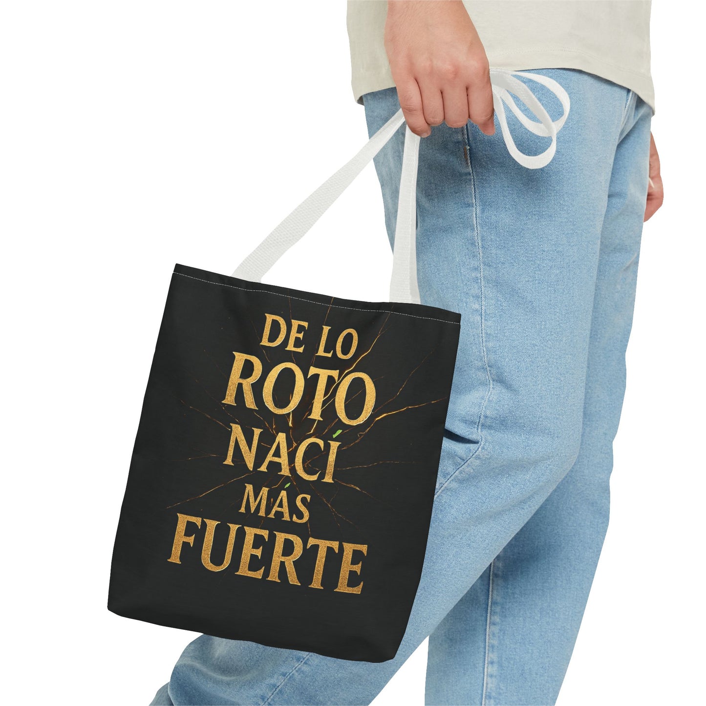 Bolsa que INSPIRA - "De Lo Roto Nací Más Fuerte"